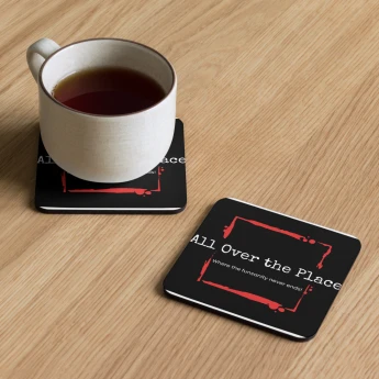 All Over the Place Coaster